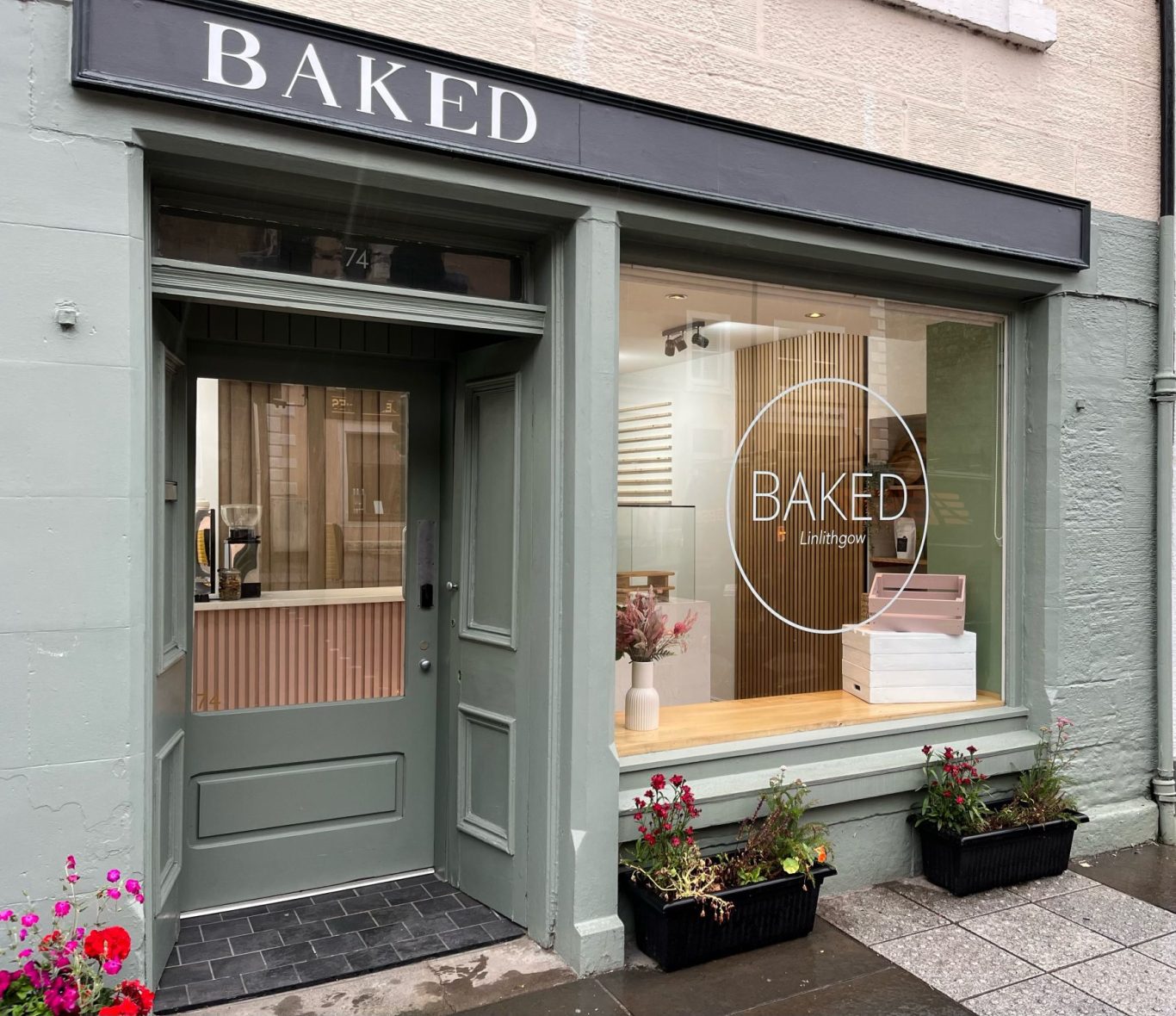 Baked Linlithgow Bakery fit out in Linlithgow by BSM Contracts