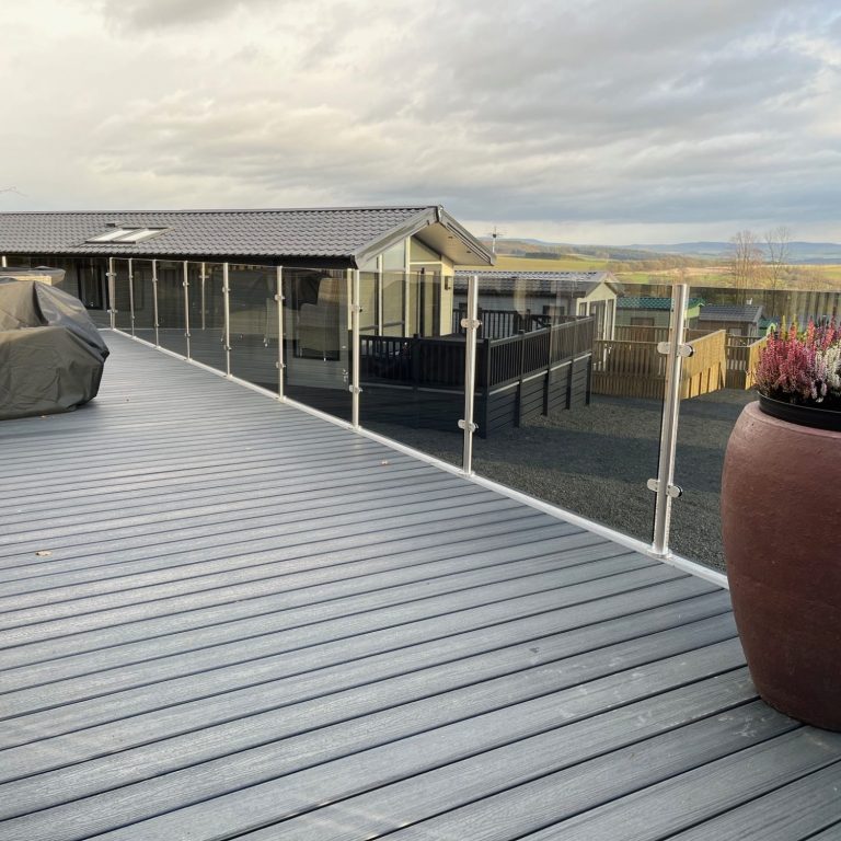 Composite decking installation in Glasgow by BSM Contracts
