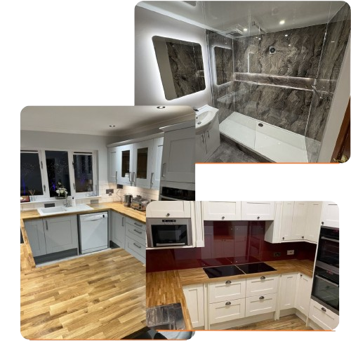 Complete property refurbishments tailored to enhance living spaces, modernize interiors, and maximize functionality.