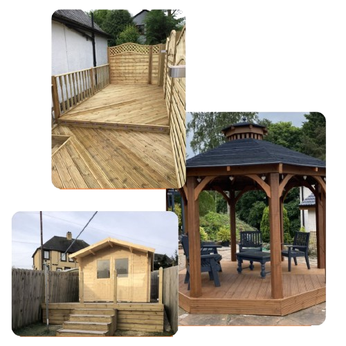 Discover our outdoor installation services in Glasgow, from bespoke decking and pergolas to garden rooms and patios.