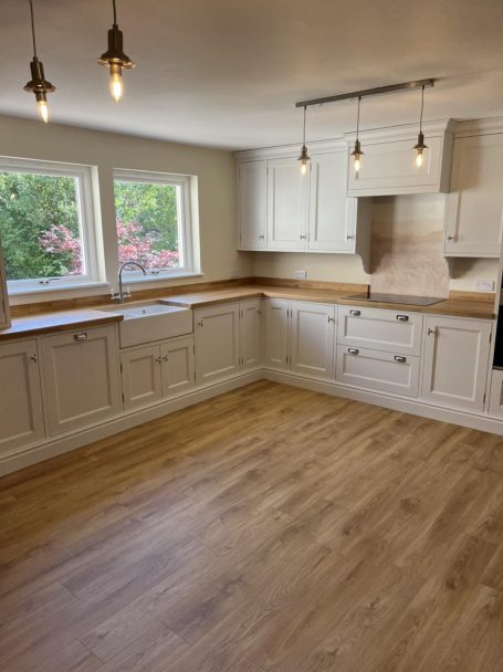 Luxury bespoke kitchen installation in Glasgow by BSM Contracts