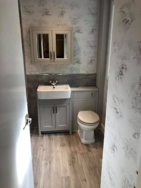 Luxury bathroom installation in Glasgow by BSM Contracts
